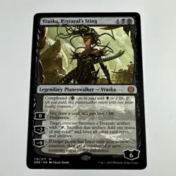 MTG - Vraska, Betrayal's Sting - Mythic Regular #115 Phyrexia: All Will Be One - Image 1