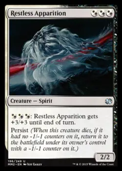 Restless Apparition - Modern Masters 2015 #196/249 MTG Magic The Gathering - Image 1