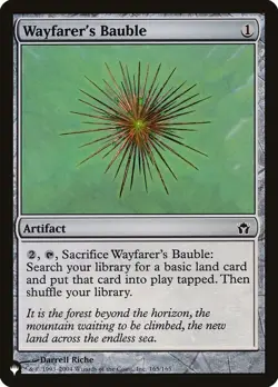 Wayfarer's Bauble - The List - The List #165 MTG Magic The Gathering - Image 1