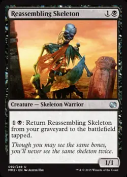 Reassembling Skeleton - Modern Masters 2015 #092/249 MTG Magic The Gathering - Image 1