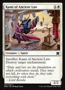Kami of Ancient Law - Modern Masters 2015 #021/249 MTG Magic The Gathering - Image 1