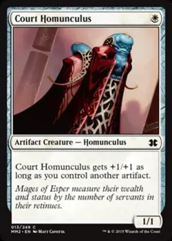Court Homunculus - Modern Masters 2015 #013/249 MTG Magic The Gathering - Image 1