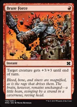 Brute Force - Modern Masters 2015 #108/249 MTG Magic The Gathering - Image 1
