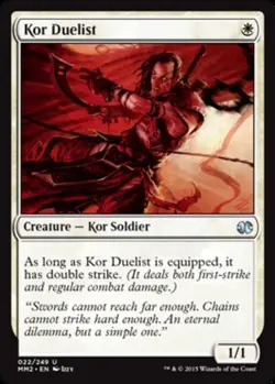 Kor Duelist - Modern Masters 2015 #022/249 MTG Magic The Gathering - Image 1