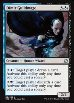 Dimir Guildmage - Modern Masters 2015 #192/249 MTG Magic The Gathering - Image 1