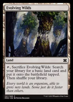 Evolving Wilds - Modern Masters 2015 #241/249 MTG Magic The Gathering - Image 1