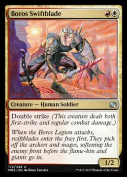 Boros Swiftblade - Modern Masters 2015 #172/249 MTG Magic The Gathering - Image 1