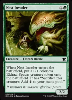 Nest Invader - Modern Masters 2015 #150/249 MTG Magic The Gathering - Image 1