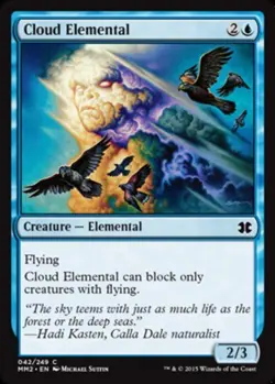 Cloud Elemental - Modern Masters 2015 #042/249 MTG Magic The Gathering - Image 1