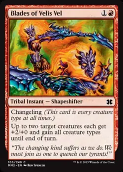 Blades of Velis Vel - Modern Masters 2015 #105/249 MTG Magic The Gathering - Image 1