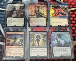 Mtg Magic Spider-Man Lot Of 6 Cards Rare - Foil - Image 1