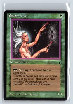 (3X) Savaen Elves The Dark Common - MTG Magic the Gathering Card - Image 5
