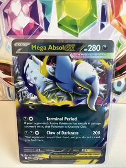 Mega Absol ex 086/132 Double Rare - Pokemon TCG Mega Evolution - NM - Image 1