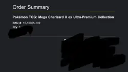 PRESALE Pokemon TCG Phantasmal Flames Mega Charizard X EX UPC CONFIRMED 11/14 - Image 2