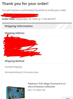 Pokemon TCG Phantasmal Flames Mega Charizard X EX UPC CONFIRMED 11/14 PRESALE! - Image 3