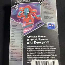 Nintendo Pokemon V Battle Deck Trading Cards Deoxys TCG Play Level 1 Sealed - Image 3