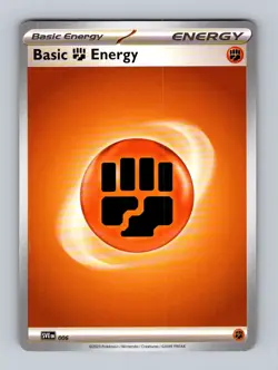 Lot of 6 Fighting Energy (006) Scarlet & Violet Base Set (SV01) Pokemon TCG - Image 1