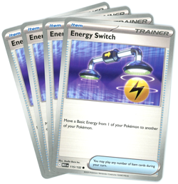 x4 Energy Switch 115/132 - Mega Evolution - Pokemon - NM/M English - Image 1