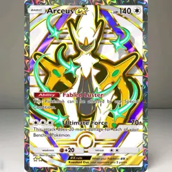 ARCEUS EX DELUXE HOLO FULL ART POKEMON TCG POCKET READ DESCRIPTION - Image 1