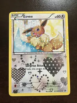 Eevee RC14/RC25 VLP Pokemon TCG Legendary Treasures Radiant Collection - Image 1