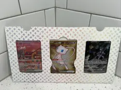 Pokemon 151 UPC Promo Set Mew SVP053, Mew ex 205/165 Mewtwo SVP052 Factory Seal - Image 1