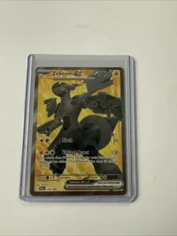 Zekrom EX - 158/086 Pokemon TCG S&V: Black Bolt - ULTRA RARE Full Art - NM - Image 1