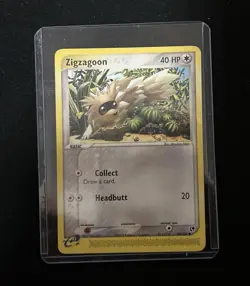 2003 Zigzagoon - ex Sandstorm Common 85/100 NM Pokemon - Image 1