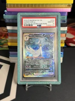 Pokemon 2024 SV Paldean Fates PAF en Gardevoir EX #233/091 PSA 10 HardGuard - Image 1