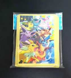 Dash! Eevee Eeveelutions ver.2 64 Sleeves Japanese Pokemon Center Exclusive - Image 1
