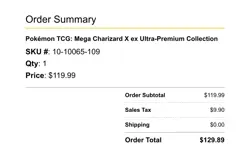 PRESALE Pokemon TCG Phantasmal Flames Mega Charizard X EX UPC CONFIRMED 11/14 - Image 3