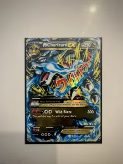 2014 Pokemon TCG Mega M Charizard EX 69/106 XY Flashfire Ultra Rare Card - Image 1