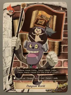 FUTURE CARD BUDDYFIGHT DUNGEON WORLD FLAG (OZON B AND CAT) PR/0236EN - Image 1