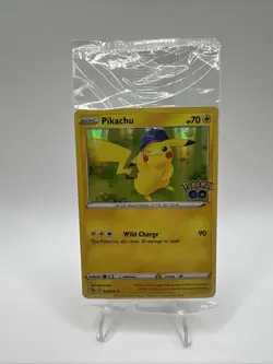 Pikachu - 028/078 - Holo Rare Promo Pokemon Go Set Card - NM Sealed - Image 1