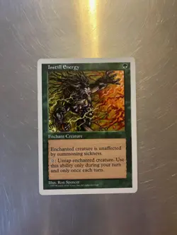 Instill Energy, 5TH Edition Magic Cards, LP, COMBINED SHIPPING - Image 1