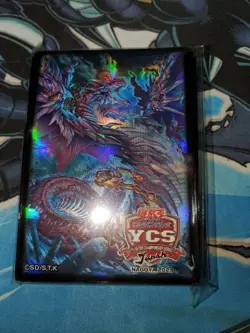 Yu-Gi-Oh! Snake-Eyes Flamberge Dragon Card Sleeves, Brand New, Unopened, YCSJ - Image 1