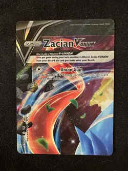 Zacian V-UNION [Set of 4] SWSH: Sword & Shield Promo Cards Holo - Image 4