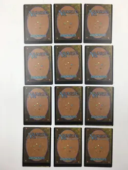 MTG Misprint/Miscut Card Lot - Magic The Gathering Miscut Lands - Image 2