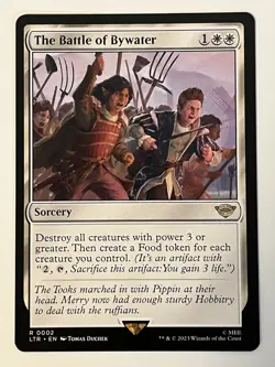 The Battle of Bywater the Lord of the Rings Non-Foil MTG Regular NM - Image 1