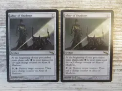 2x Altar of Shadows - Mirrodin - NM - English - MTG - Image 1