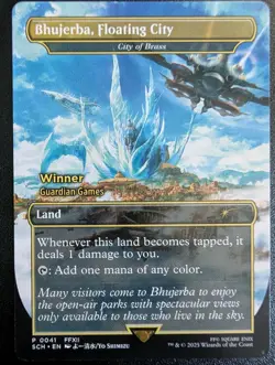 Non-Foil Guardian Games Bhujerba, Floating City - City of Brass Store Champs - Image 1