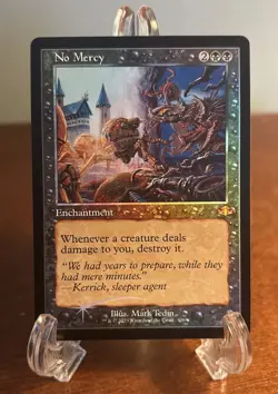 MTG No Mercy (Retro Frame) FOIL Dominaria Remastered NM Showcase Magic - Image 1