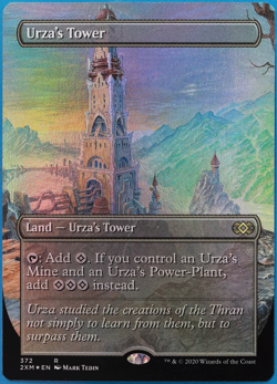 Urza's Tower (Borderless) FOIL Double Masters MINT (503722) ABUGames - Image 1