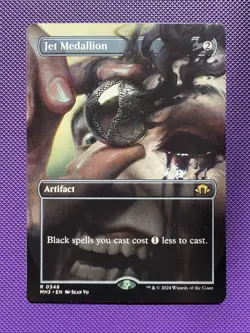 Jet Medallion (Borderless) Modern Horizons 3 Regular - Image 1