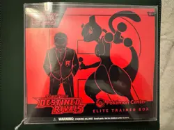 Pokemon Destined Rivals ETB Elite Trainer Box Pokemon Center Exclusive Sealed - Image 1