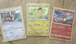 Pikachu 028/078 Holo Rare Pokemon Go NM 2022 28 - Image 1