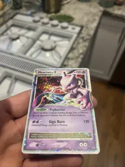 Mewtwo Lv.X - Black Star Promo - DP28 - Holo - Rare - 2008 Pokemon MP - Image 5