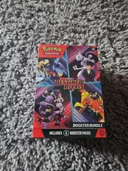Pokemon TCG: Destined Rivals Booster Bundle 6 Packs Factory Sealed - Image 1