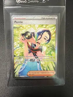 Perrin #220 & Hisuian Growlithe #181 Pokemon TM - Combo Excellent Condition - Image 3