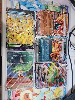 Jumbo POKEMON card Lot. 8 Cards - Image 1