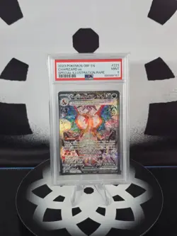 2023 Charizard EX Pokemon Obsidian Flame 223/197 Special Illustration Rare PSA 9 - Image 1